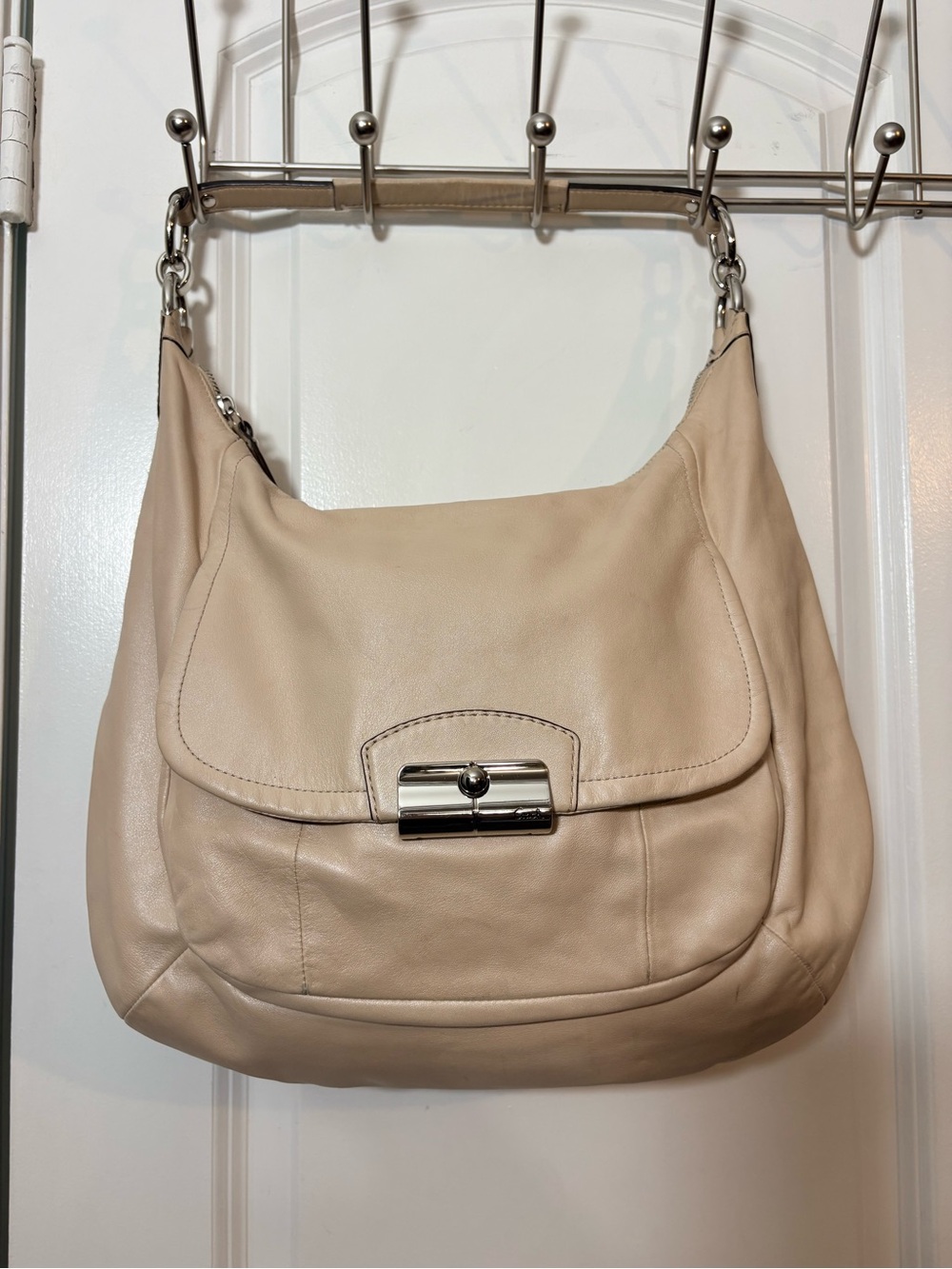2012 Coach Kristin Leather Large Hobo Bag